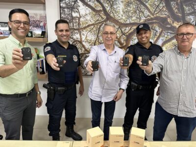 prefeito chico anuncia utilização de câmeras corporais pela gama