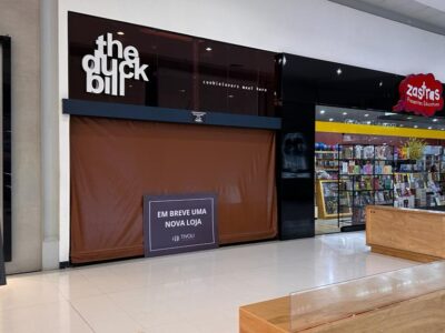 Duckbill e outras 5 lojas fecham as portas no Tivoli Shopping