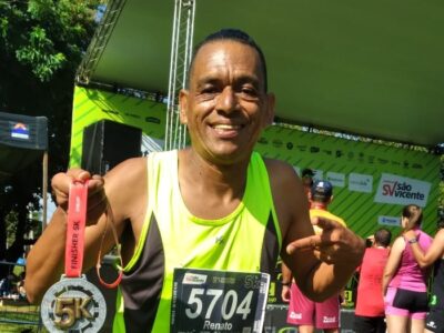 servidor da prefeitura conquista o 3º lugar na meia maratona