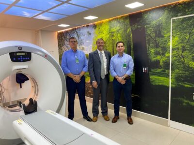 hospital unimed americana inaugura nova sala de tomografia