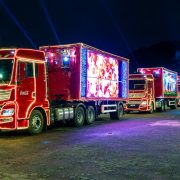 caravana de natal coca cola americana 2024