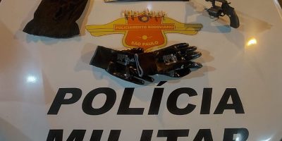 polícia rodoviária prende integrante de quadrilha em flagrante por porte ilegal de arma e receptação