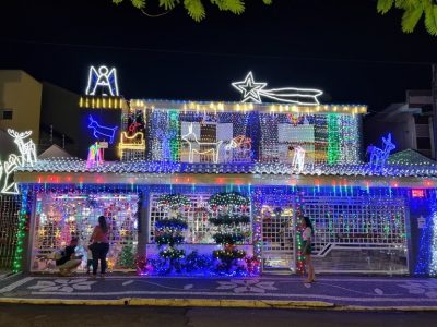 casa decorada natal americana