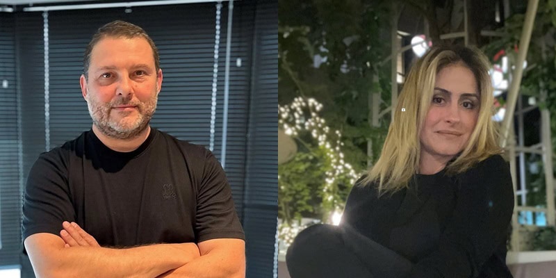 andré feldman, ceo da big brazil, e sua esposa, juliana alves feldman