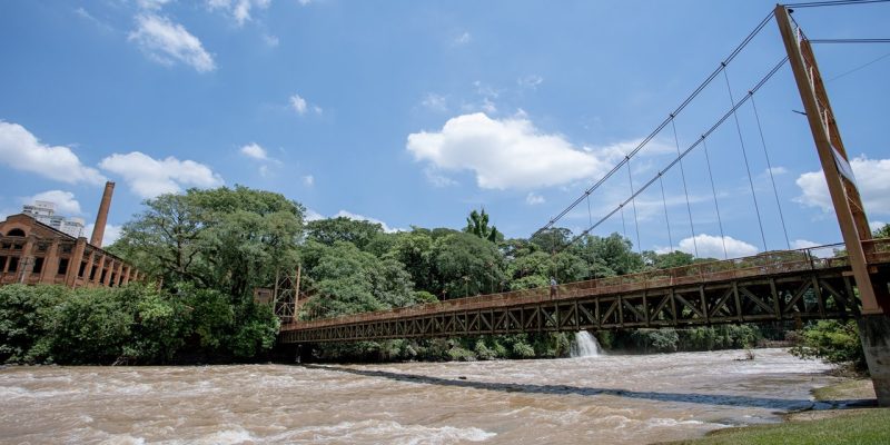 passarela pensil e engenho central sao tradicionais pontos turisticos da cidade foto isabela borghese
