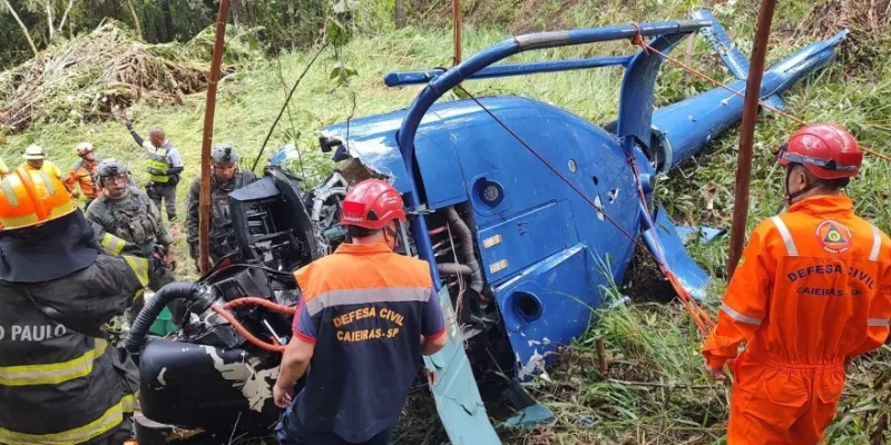 helicoptero caiu