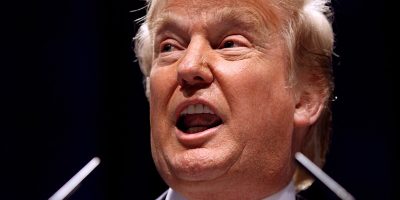 donald trump closeup