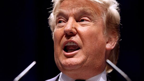 donald trump closeup