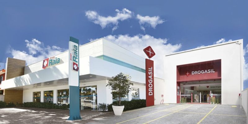 fachadas raia e drogasil