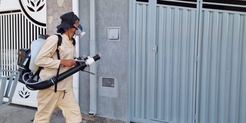 nebulização dengue