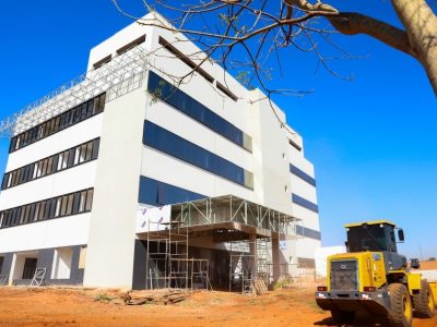 cidade saúde avança em obras e será novo polo da saúde pública em santa bárbara