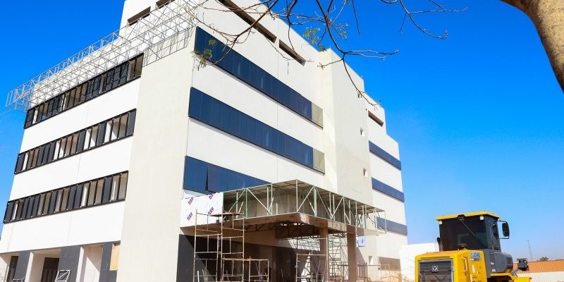 cidade saúde avança em obras e será novo polo da saúde pública em santa bárbara