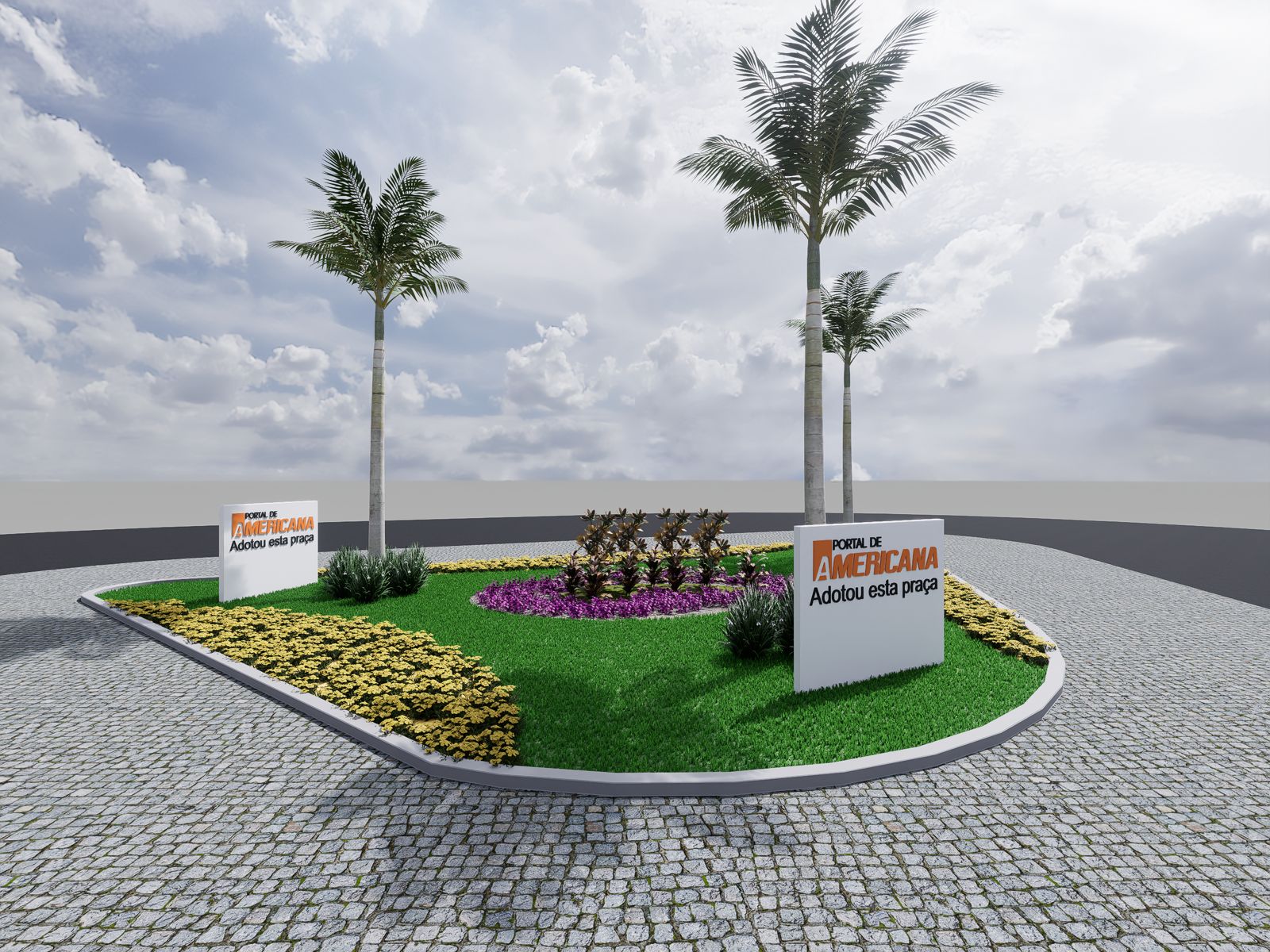 portal de americana adota parte da praça do trabalhador e fará revitalização do espaço (1)