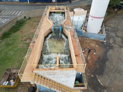 estação de tratamento de Água dae americana