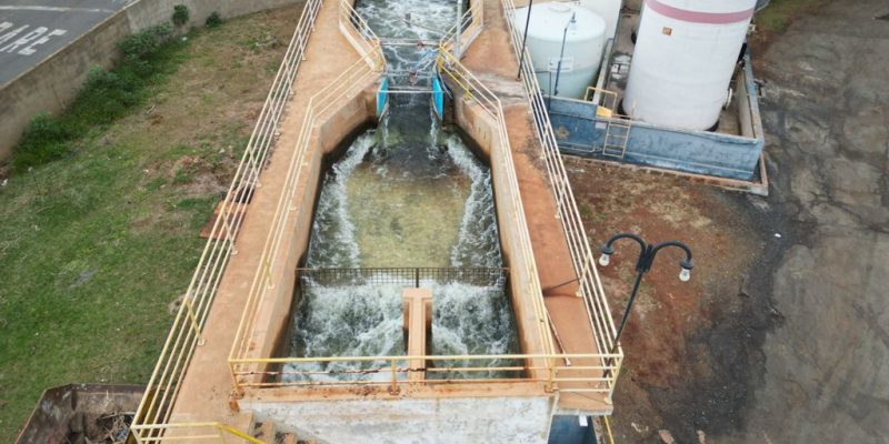 estação de tratamento de Água dae americana