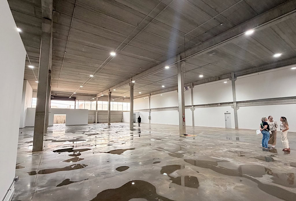 vista interna do prédio