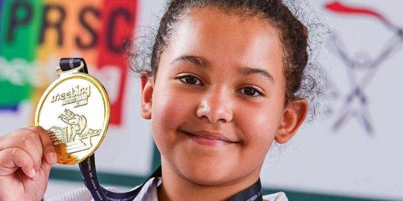 judoca ayra medalha de ouro foto 1