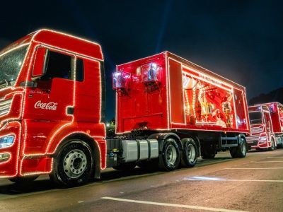 caravana coca cola americana