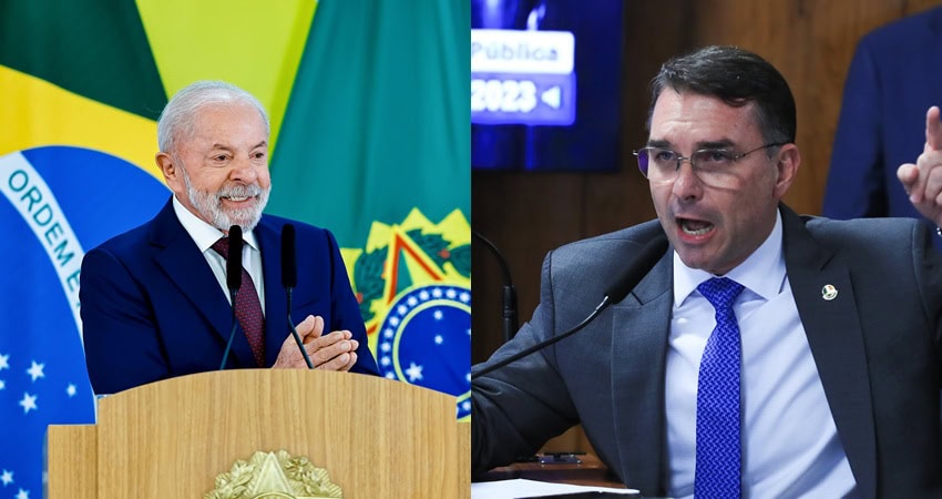 Flávio Bolsonaro tem 48% e Lula 45%, em empate técnico, aponta pesquisa BTG/Nexus