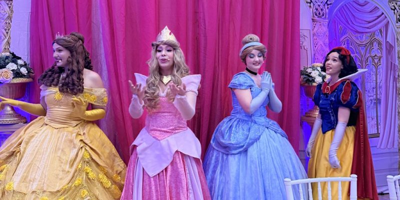 cha das princesas tivoli