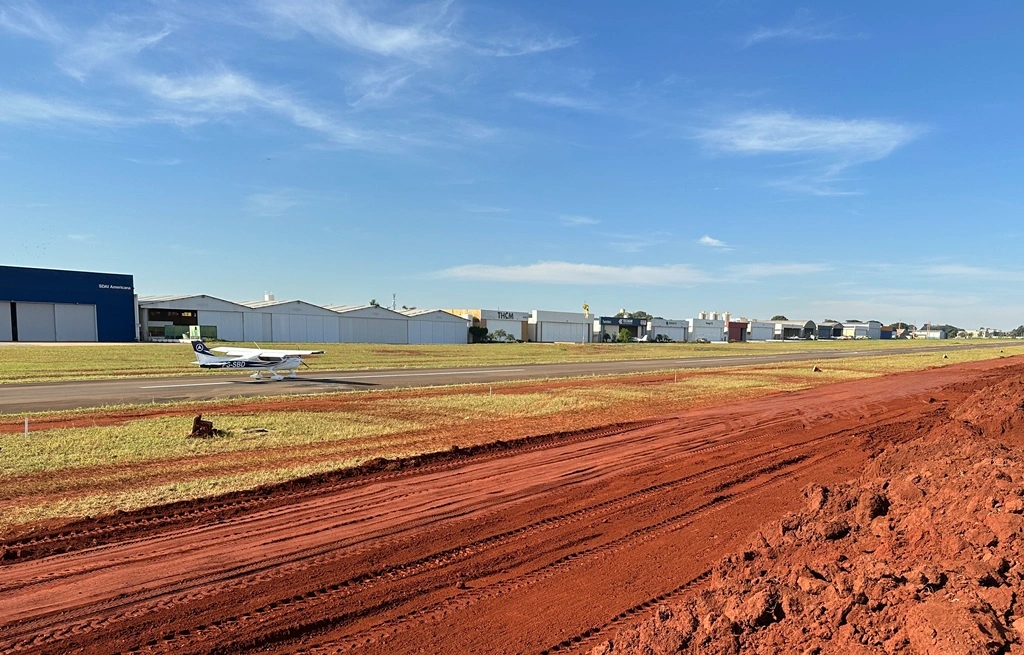 obras de r$ 16 milhões começam no aeroporto de americana para ampliar operações